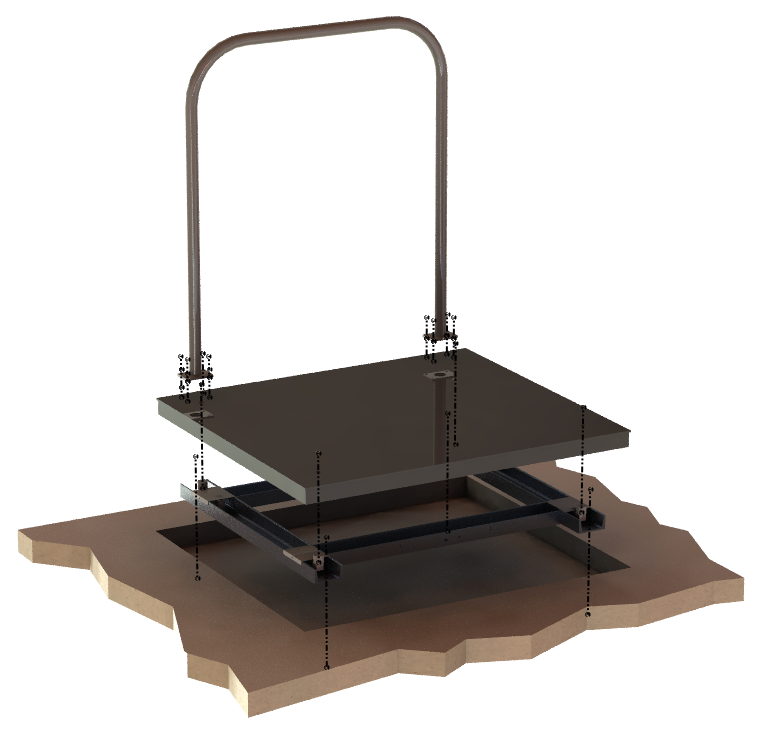 FG403 In-Floor Scale Retrofit
