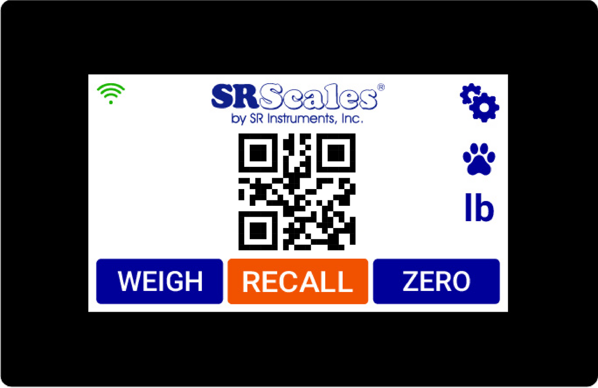 24" x 60" Veterinary Floor Scale (SRV959)