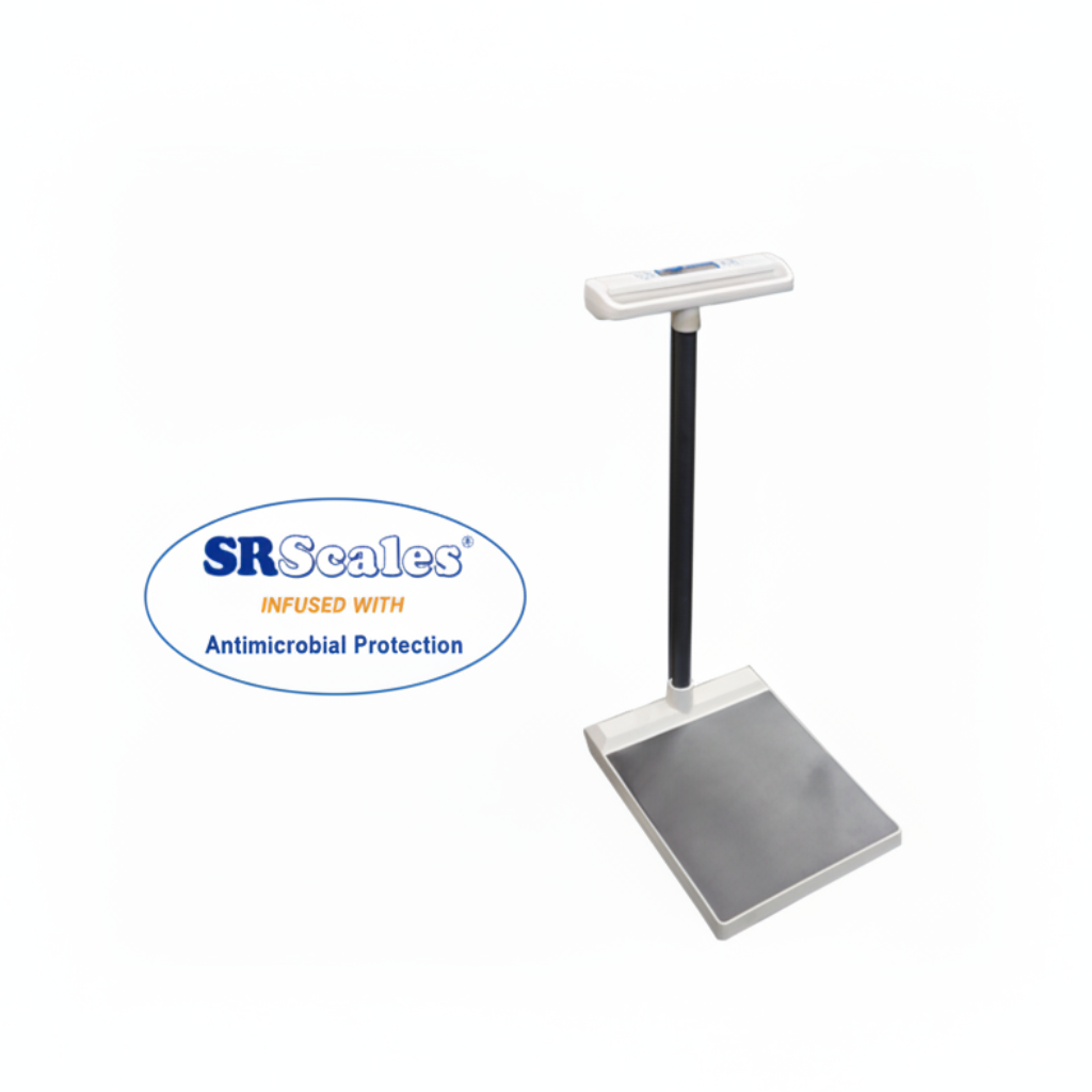 15-3/4" x 18 1/2" Stand-On Medical Scale (SR555i)