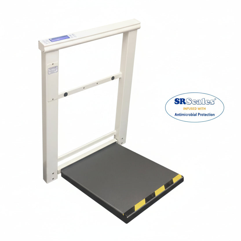 SR7005i Wall Mount Scale | 660 lb Foldaway Medical Scale | SR Scales