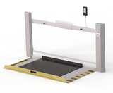 ADA Compliant Wall-Mounted Fold-Away Wheelchair Scale 32" x 40" (SR7015-ADA)