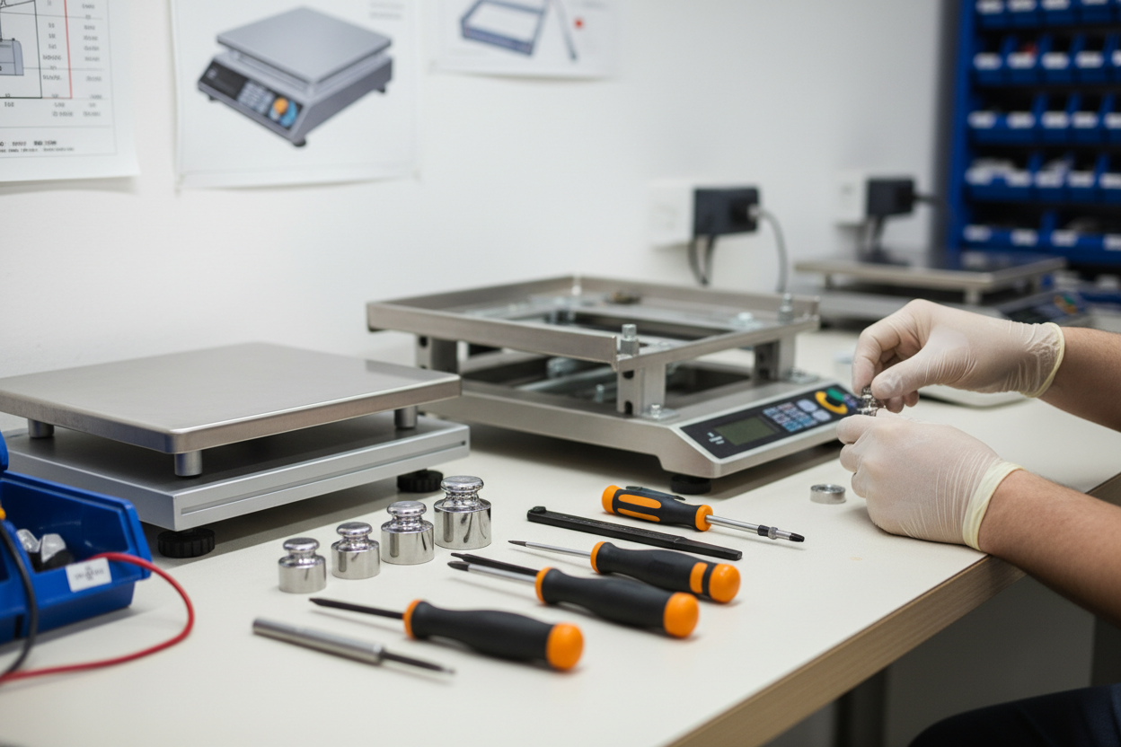 Scales Service & Repair Background